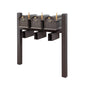 Balmoral Triple Mount Mailbox Set with Personalized Door Medallions, Newspaper Holders & Cap Finials – Available in Black, Bronze, and White