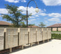 Florence 16 Door USPS Cluster Mailbox with 2 Parcel Lockers, Pedestal Included