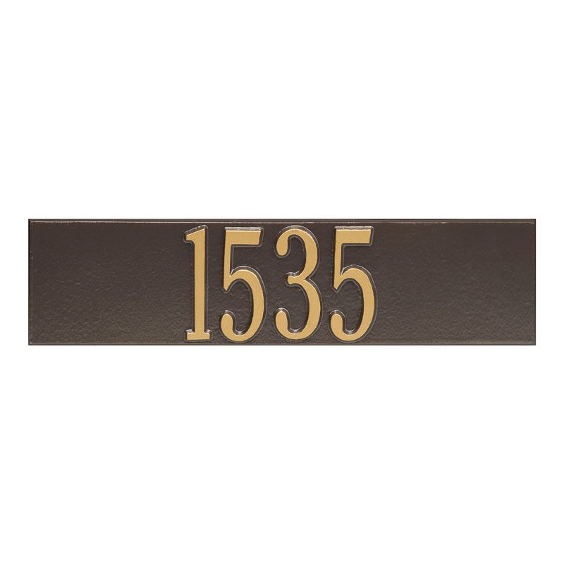 Whitehall Colonial Wall Mount Mailbox Plaque
