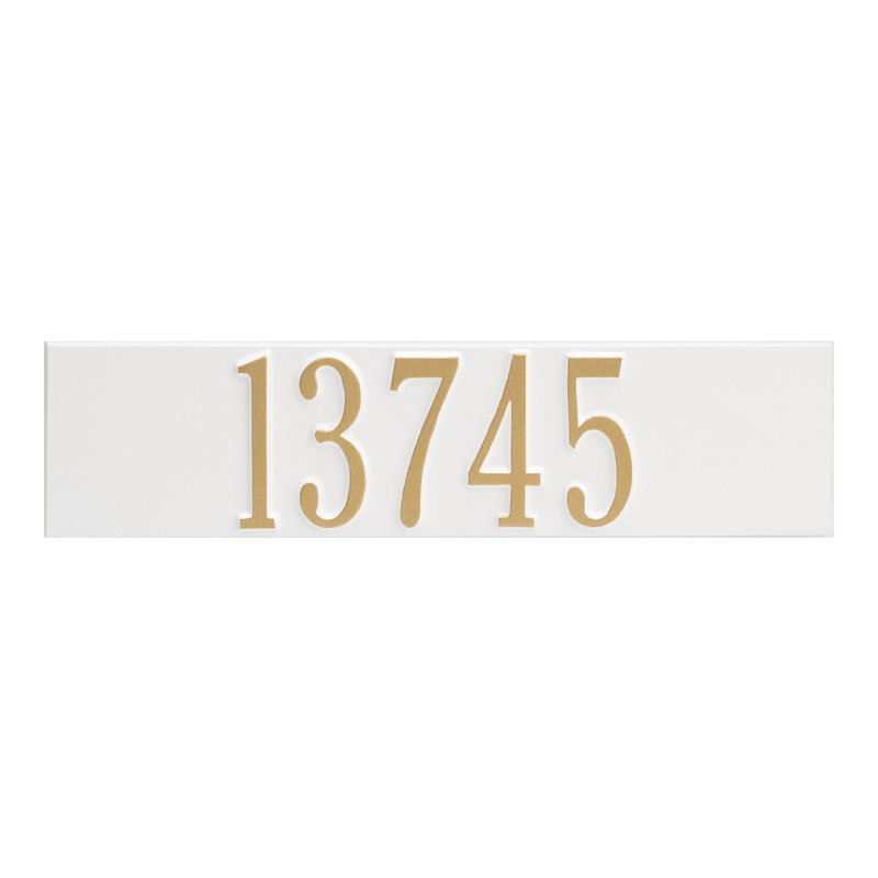 Whitehall Colonial Wall Mount Mailbox Plaque