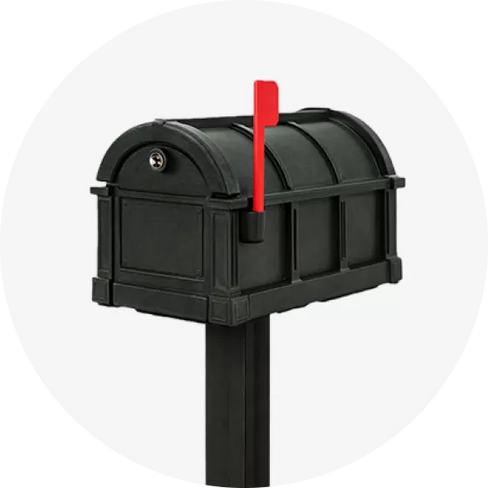 Plastic Mailboxes