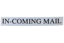 Label "Incoming Mail"