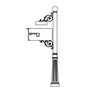Imperial Century Mailbox Post System