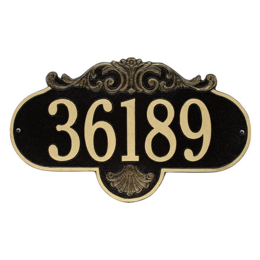 Whitehall Rochelle - Grande Wall - One Line Address Plaque 