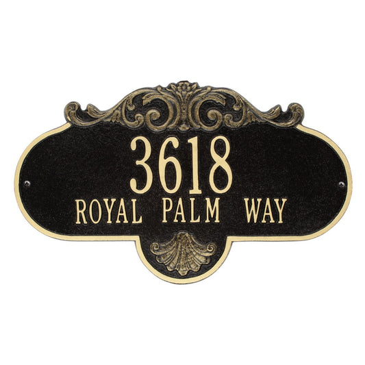 Whitehall Rochelle - Grande Wall - Two Line Address Plaque 