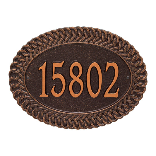 Personalized Chartwell Plaque - Standard - Wall - 1 Line 
