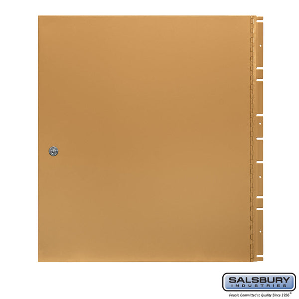 Salsbury Rear Cover - Locking - for Rear Loading Americana Mailbox - with (2) Keys