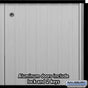 Salsbury Aluminum Mailbox - 1 Door - Rack Ladder System