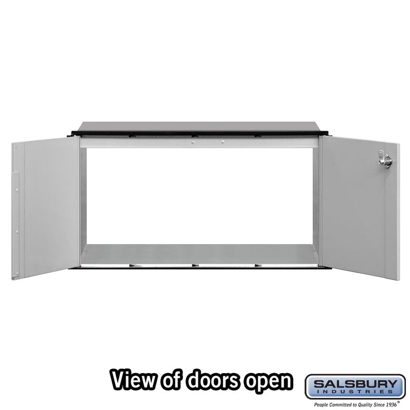 Salsbury Aluminum Mailbox - 1 Door - Rack Ladder System
