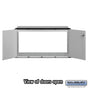 Salsbury Aluminum Mailbox - 1 Door - Rack Ladder System