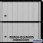 Salsbury Aluminum Mailbox - 4 Doors - Rack Ladder System