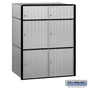 Salsbury Aluminum Mailbox - 6 Doors  - Standard System