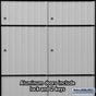 Salsbury Aluminum Mailbox - 6 Doors  - Standard System