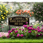 Alexandria - Standard Lawn Plaque - Two Line "Living Eternally"