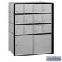 Salsbury Aluminum Mailbox - 14 Doors - Standard System