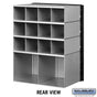 Salsbury Aluminum Mailbox - 14 Doors - Standard System