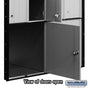 Salsbury Aluminum Mailbox - 14 Doors - Standard System