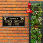 Standard Size Wilmington "In Memory of" Wall Plaque - (2 Lines)