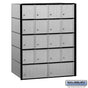 Salsbury Aluminum Mailbox - 18 Doors - Standard System