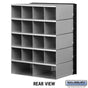 Salsbury Aluminum Mailbox - 18 Doors - Standard System