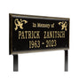 Wilmington - Standard Lawn Plaque - Two Line "In Memory Of"
