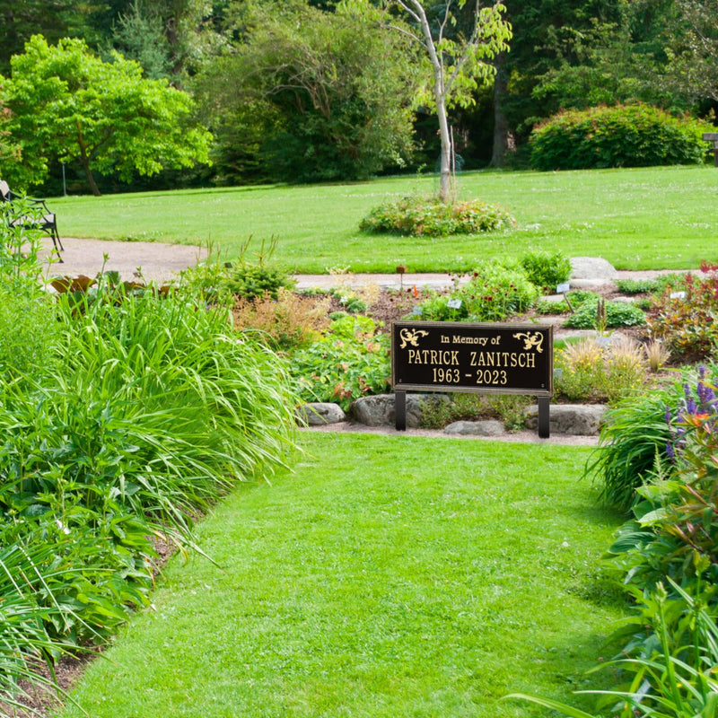 Wilmington - Standard Lawn Plaque - Two Line "In Memory Of"