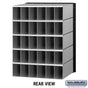 Salsbury Aluminum Mailbox - 30 Doors - Standard System