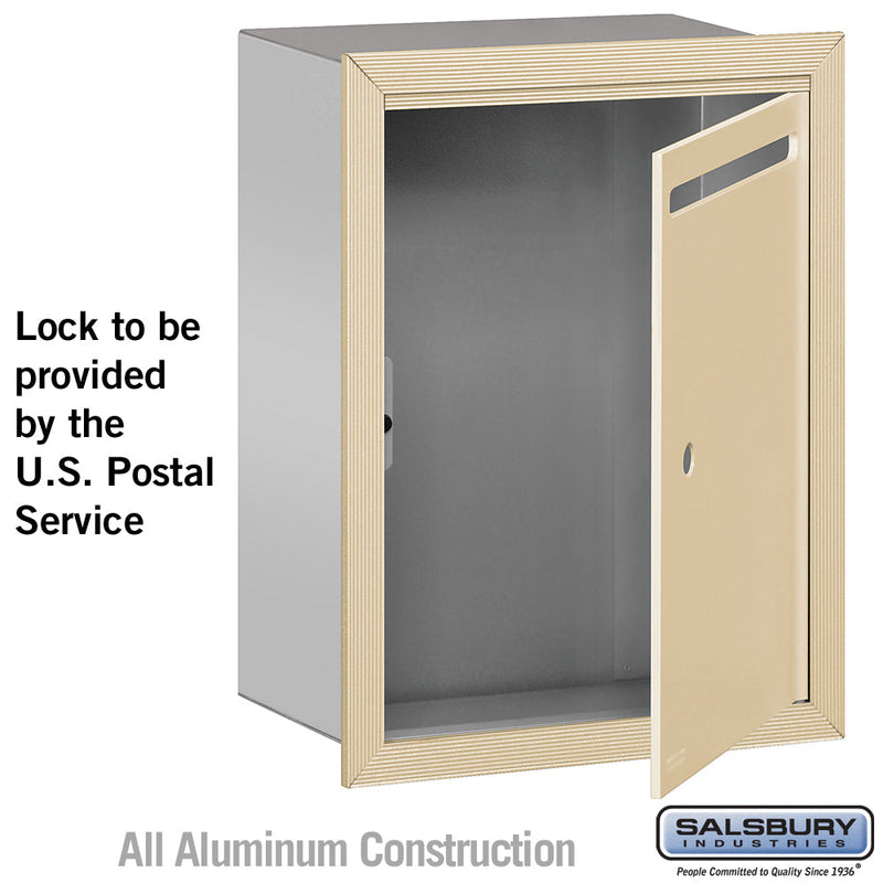 Salsbury Letter Box - Standard - Recessed Mounted USPS Access
