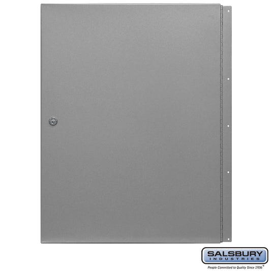 Salsbury Rear Cover - Locking - for Aluminum Mailbox - Standard System - with (2) Keys