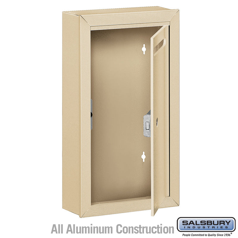 Salsbury Letter Box (Includes Commercial Lock) - Slim - Surface Mounted Private Access