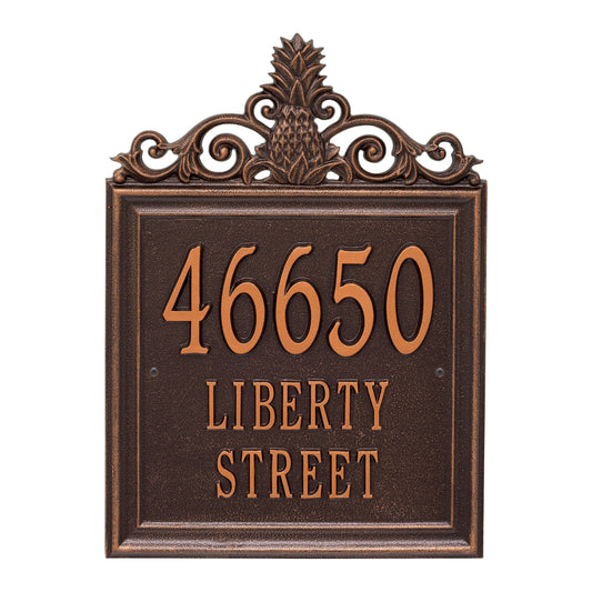 Personalized Lanai Plaque - Estate - Wall - 3 Line 