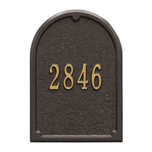 Whitehall Mailbox Personalized Door Plaque