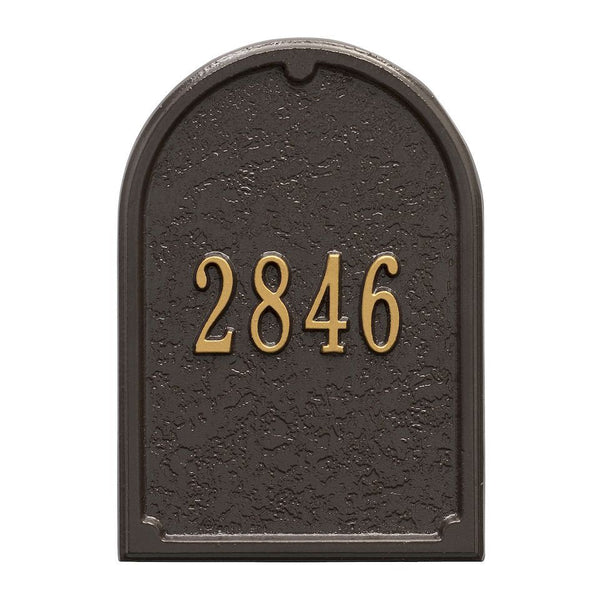Whitehall Mailbox Personalized Door Plaque