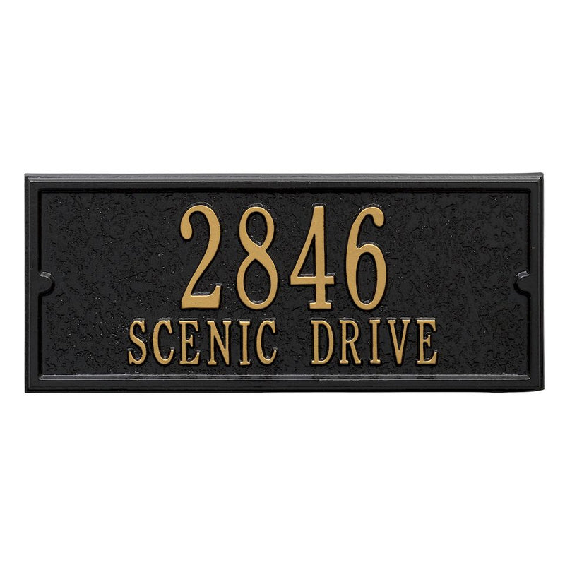 Whitehall Balmoral Monogram Mailbox-Post Package