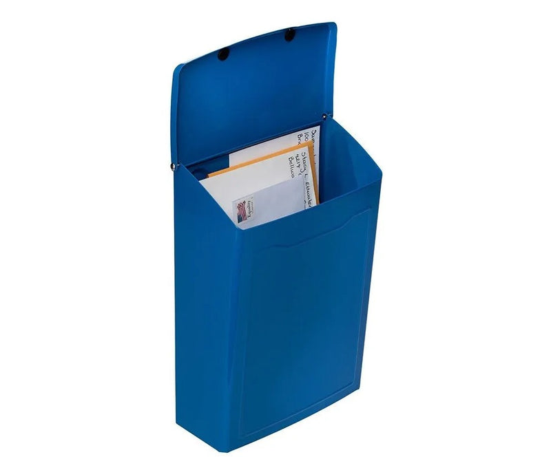 Marina Powder-Coated Steel Wall-Mount Mailbox (Choose Color)