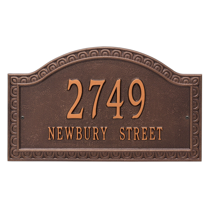 Personalized Penhurst Plaque - Grande - Wall - 2 Line 