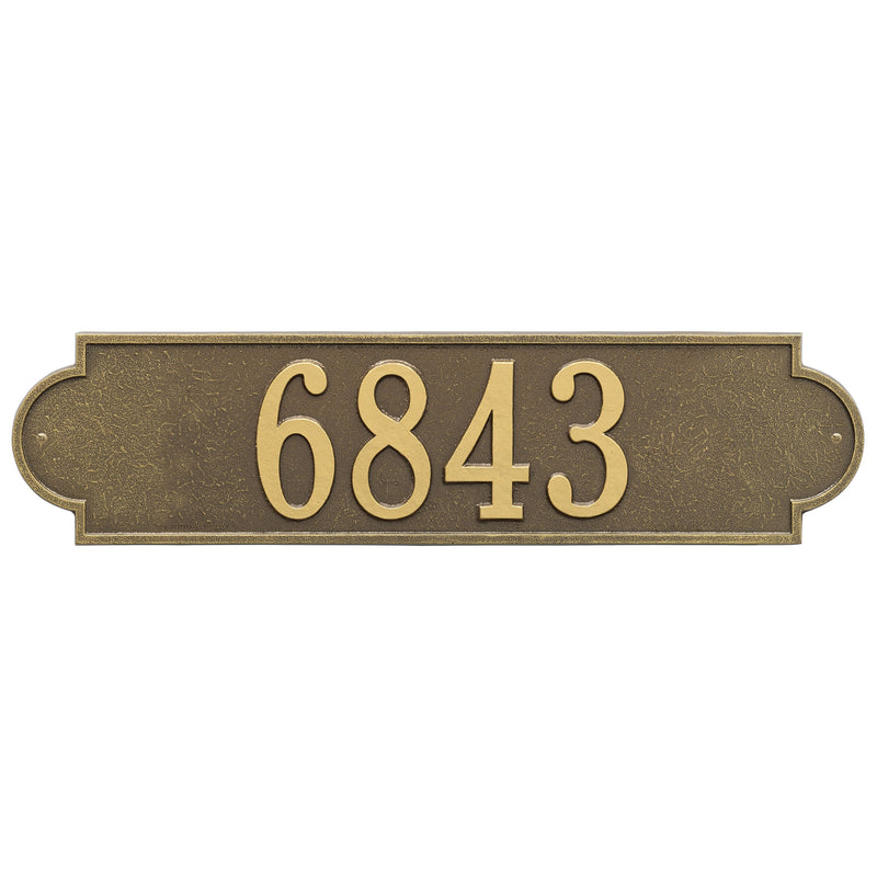 Personalized Richmond  Plaque -Estate - Wall - 1 line 