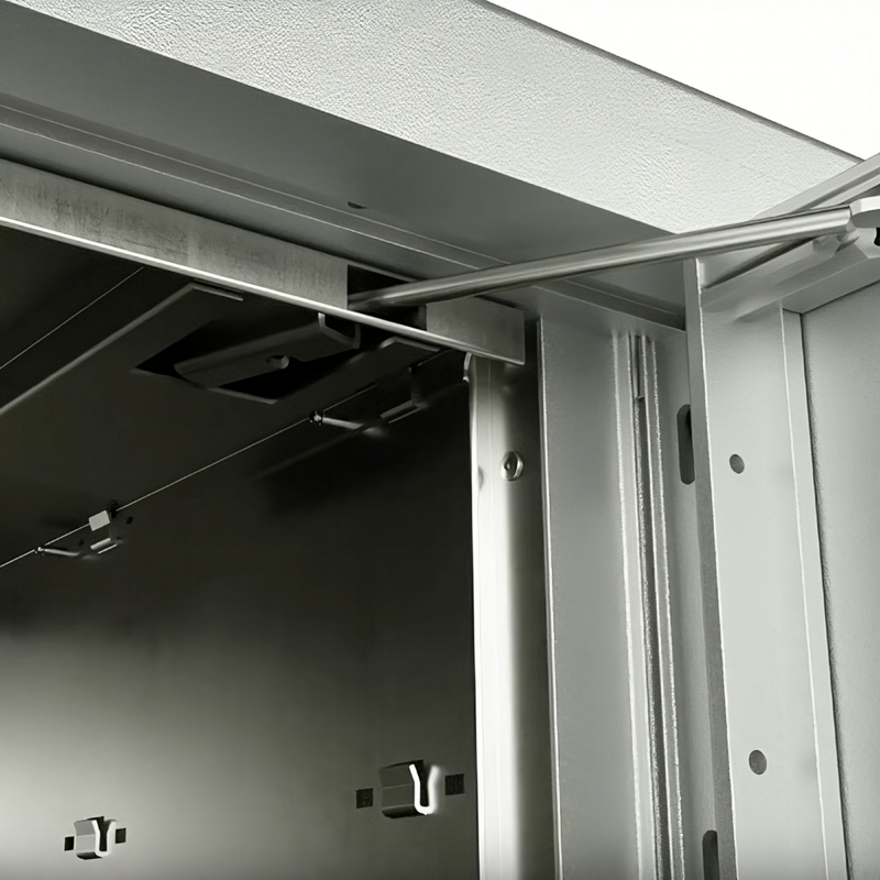 Florence 4C Horizontal Mailbox - 16 Doors, 2 Parcel Lockers - 15 Doors High USPS Access