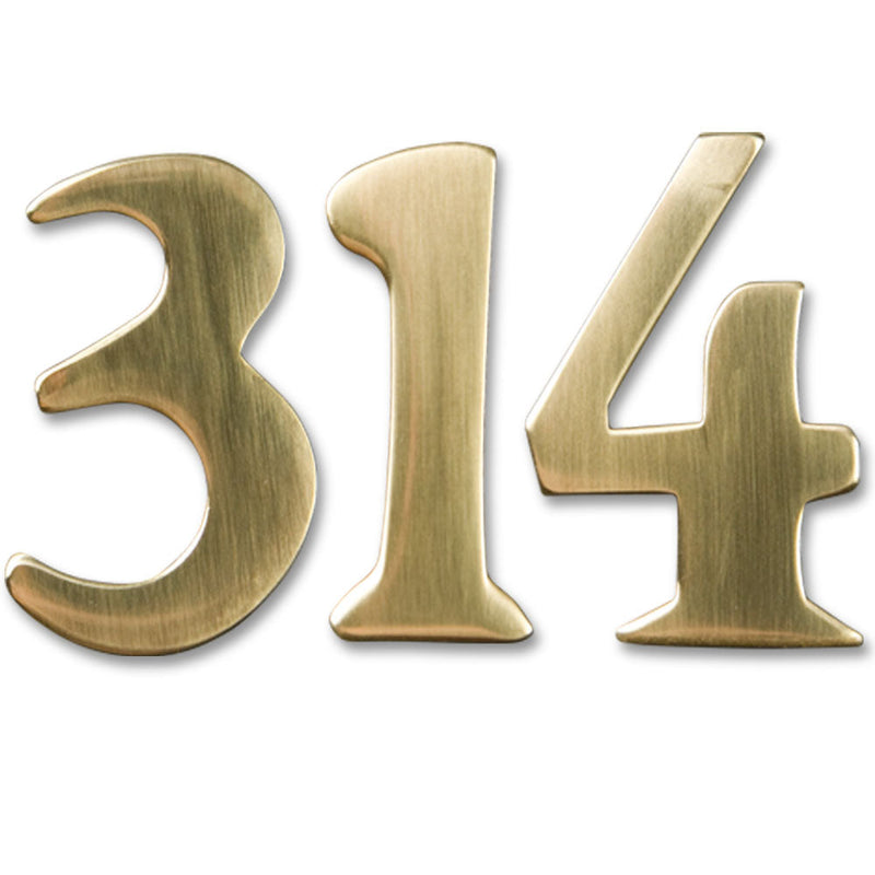 Mailbox Address Number Plate # 4
