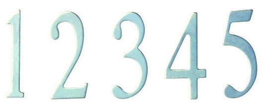 3 inch Stainless Steel Curbside Mailbox Numbers
