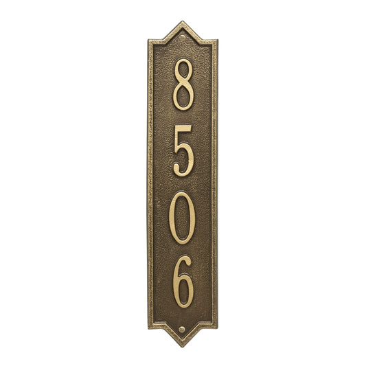 Personalized Norfolk Vertical Wall Plaque