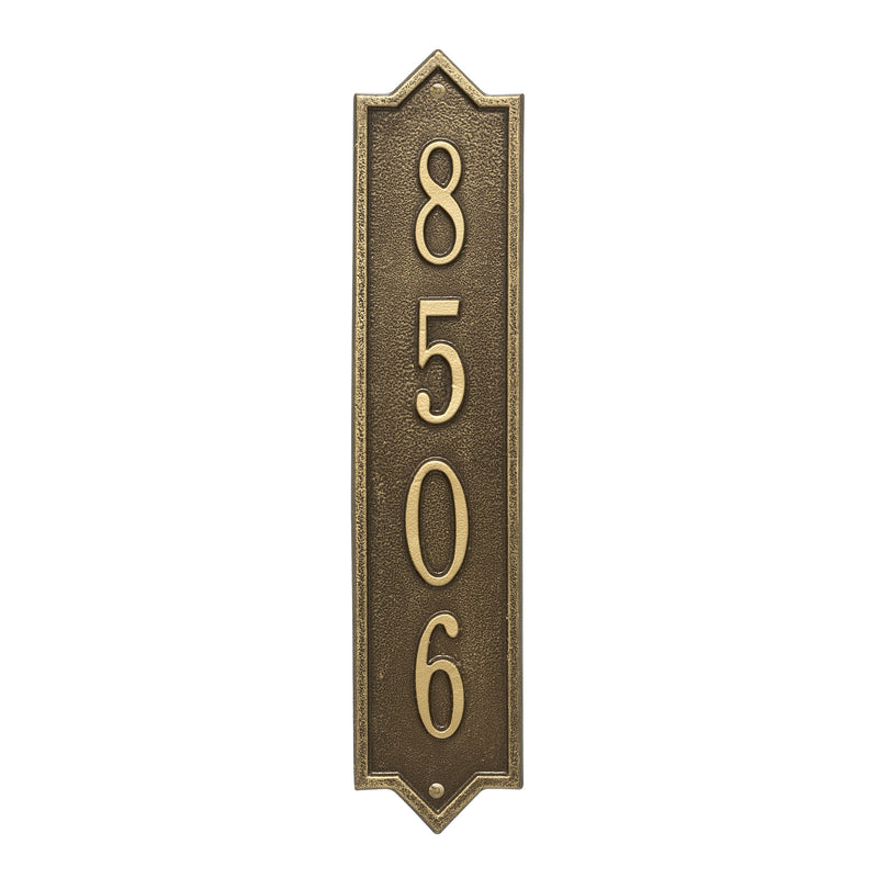 Personalized Norfolk Vertical Wall Plaque