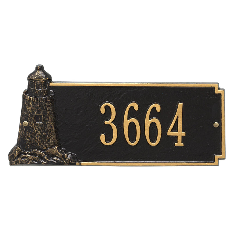 Personalized Lighthouse Rectangle Plaque