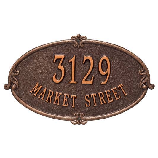 Personalized Montecarlo Plaque - Standard - Wall - 2 Line 