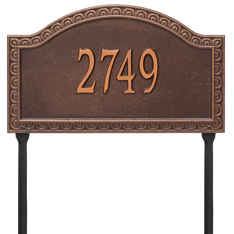 Personalized Penhurst Plaque - Grande - lawn- 1 Line 