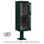 Salsbury Outdoor Parcel Locker with 2 Compartments with USPS Access – Type I