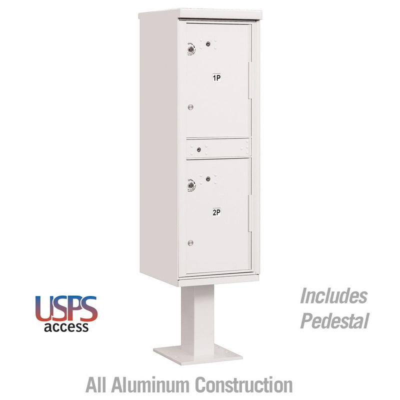 Salsbury Outdoor Parcel Locker with 2 Compartments with USPS Access – Type I