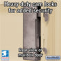 Salsbury 3305-U 4 Door Cluster Mailbox Premium Package with Pedestal and Installation Hardware