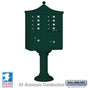Salsbury Regency Decorative Cluster Box Unit with 8 Doors and 2 Parcel Lockers with USPS Access – Type I
