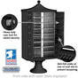 Salsbury Regency Decorative Cluster Box Unit with 13 Doors and 1 Parcel Locker with USPS Access – Type IV